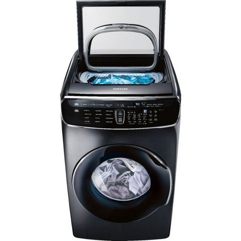 Samsung Double Washer Black Stainless Steel WV60M9900