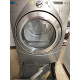 Whirlpool Duet Electric Dryer and Pedestal WED9450WL