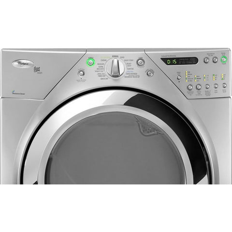 Whirlpool Duet Electric Dryer and Pedestal WED9450WL