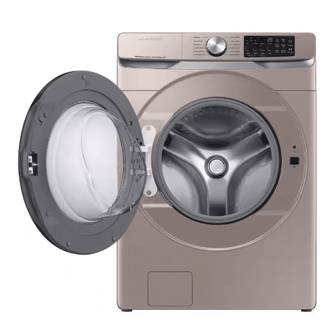New Samsung 4.5 cu ft Front Load Washer in Champagne WF45B6300AC