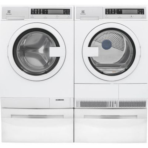 Electrolux Front Load Washer and Ventless Electric Dryer Set EIFLS20QSW / EIED200QSW
