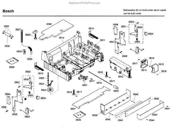 Bosch Main Control Board 00447131 447131 - Inland Appliance